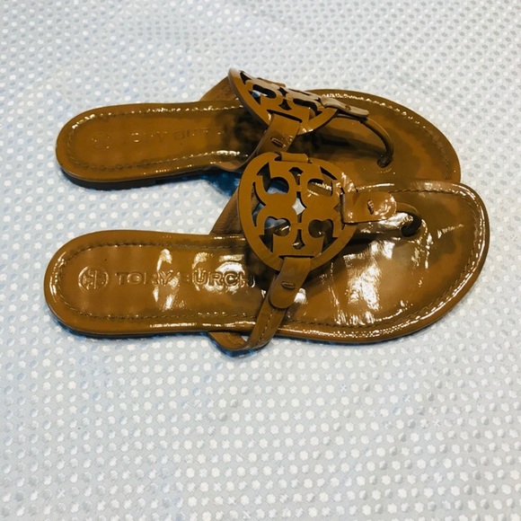 Tory Burch Miller patent leather sandals - Picture 5 of 15